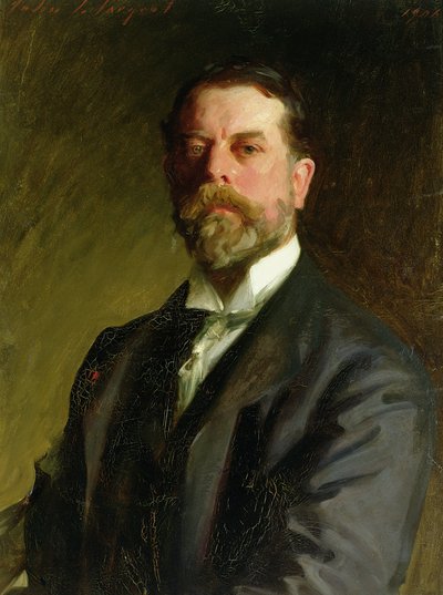 Zelfportret, 1906 door John Singer Sargent